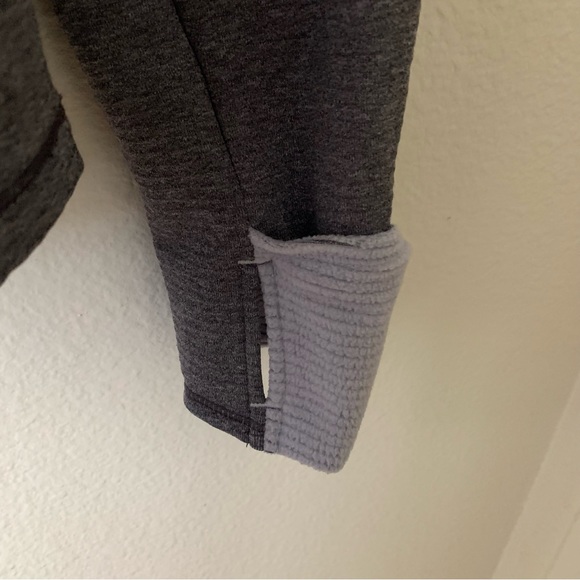 All In Motion Long Sleeve Fleece Zip-up workout top Size Medium - Picture 3 of 8